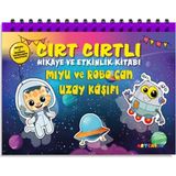 S'82 Miyu ve Robo Can Uzay Kaşifi - Cırt Cırtlı Hikaye ve Aktivite Kitap Serisi
