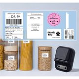 S'82 P2 Kablosuz Etiket Yazıcı - Siyah