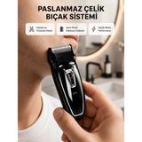 S'82 Uzun Pil Ömürlü Şarjlı Tıraş Makinesi – Hızlı Şarj, Ergonomik Tasarım, Çok Yönlü Kullanım - Belirtilmemiş