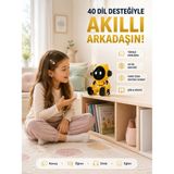 S'82 Yapay Zeka Çocuk Robotu Türkçe Ingilizce Matematik Fen Ders Desteği Hikaye ve Şiir Özellikli - Lisinya