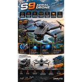 S9 Aerial Drone Hd 4K Kamera Brushless Motor 3000MAH Batarya - Siyah