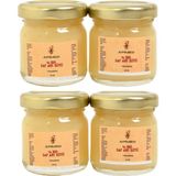 SA ARI SÜTÜ (4*40GR) – Apimed, Avantajlı Ekonomik Paket, Taze ve Saf, Toplu Alım + Tahta Kaşık - 160 gr