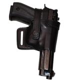 SA XD, HS, Tp 9, Sar 9 Canik, Glock, Sig Sauer, Beretta 92F, Kılınç 2000 Light,Sarsılmaz K11, P8 L Mete Deri Tabanca Kılıfı K-050 (SİYAH)