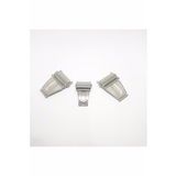 Saat Metal Kordon Kilit Yandan Basmalı - 20mm