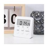 Saat; Mrshopping Alarmlı Dijital Öğrenci Sınav Masa Kronometresi 24 Geri Sayım, 2 Alarm Kademeli (Beyaz) - 10 cm