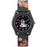 Saattino Astronot Desenli Erkek Çocuk Unisex Kol Saati Siyah Rakamlı Saat ST-304426