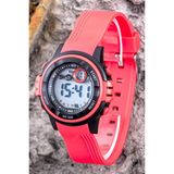 Saattino Çocuk Kol Saati 3 Atm Su Geçirmez Dijital Alarm Takvim Kronometre Unisex Led Saat ST-304392