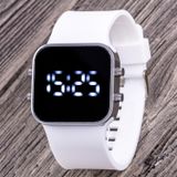 Saattino Dijital Bayan Genç Kadın Kol Saat Unisex Erkek Silikon Led Bileklik Saat ST-304325