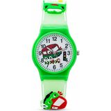 Saattino Erkek Çocuk Yeşil Itfaiye Arabalı Analog Kol Saati ST-30440