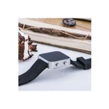 Saattino Yeni Silver Renk Led Ekran Siyah Silikon Kordonlu Yetişkin Kız Kadın Unisex Kol Saat ST-303725