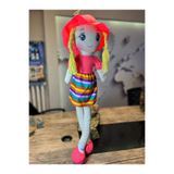 SAAY AKSESUAR SAFİNAZ PEMBE RENK BEZ BEBEK 50cM
