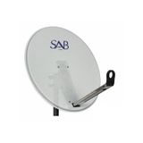 SAB 65cm Ofset Delikli Çanak Anten - Beyaz