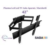 Saba Sb42251 42" 106 Ekran Uydu Alıcılı Full Hd Android Smart Lcd Led Tv Hareketli Duvar Askı Aparatı