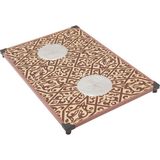 Sabah Tekarasta Sunta Desenli Kuzine Için Soba Altı 60x90 Cm