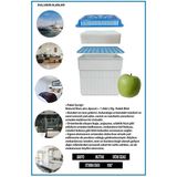 Saban 2 Kg. Dikdörtgen Nem Alıcı Aparat Yeşil Elma ( 2 Kg. Blok )