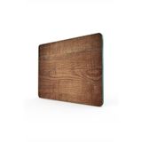 Saban 20x30cm - Koyu Ahşap Desenli - Cam Kesme Tahtası