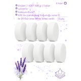 Saban 8 Adet Lavanta, Ev Tipi Nem Alıcı Tablet 500g | Küf Ve Rutubet Giderici | Ev Ve Ofis için