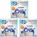 Saban Nem Alıcı Rutubet Giderici Yedek Tablet 3'lü 2 x 250 Gram Lavanta