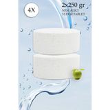 Saban Nem Alıcı Rutubet Giderici Yedek Tablet 4'lü 2 x 250 gr Yeşil Elma