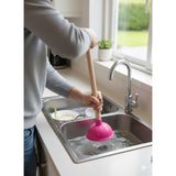 Saban Pembe - Klozet, Banyo ve Lavabo Gider Açma Pompası - 1 Adet