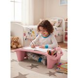 Saban Plastik Hobi Masası 53 cm Modern Tasarımlı Pembe Laptop Sehpası Ergonomik Kullanım İçin - Y: 30 cm D: 21 cm G: 53 cm