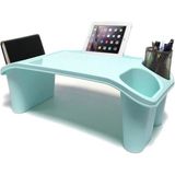 Saban Plastik Hobi Masası Laptop Sehpası Mavi - Y: 30 cm D: 21 cm G: 53 cm