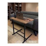 SABAZ Yükseklik Ayarlı Laptop Sehpası - C Sehpa - Koltuk Sehpası - Yerli Ceviz