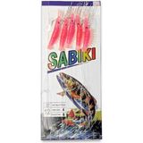Sabiki Living Shrimp Pink Karides No:11-6 Kanca 5Li Lüfer Palamut Levrek Çaparisi
