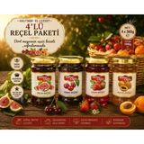 Sabıroğlu 4'lü Reçel Paketi Çilek Incir Vişne Kayısı - 1