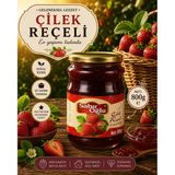 Sabıroğlu Çilek Reçeli Net 800 Gr Kavanoz