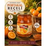 Sabıroğlu Portakal Reçeli Net 800 Gr Kavanoz