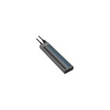 Sabrent Hb-Pu16 Usb 3.0 16 Port Usb Hub Çoklayıcı Alüminyum Güç Şalterli Ve Led Li Güç Kaynağı
