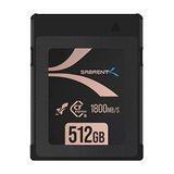 Sabrent Pro Cfexpress Bellek Kartı Tip B 512 GB - 1800 Mb/s Okuma, 1700 Mb/s Yazma - 8k Raw, Dslr ve Sinema Kameraları Için Ileri Teknoloji Cf Express Bellek Kartı (CF-XXIT-512)