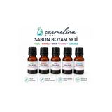 Sabun Boyası Seti-Turkuaz-Yeşil-Kırmızı-Pembe-Mor