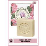 Sabun Marsiglia Toscano Rosa Centifolia Gül Vegan Bakım 200 g