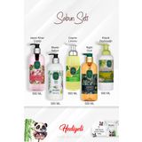 Sabun Paket 500 ML Night Oud, Japon Kiraz Çiçeği, Zeytinyağlı, Beyaz Sabun, Çeşme Limonu ve Rosie