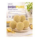 sabunal DISHPURE Bulaşık Sabunu 5 ADET - Limonlu Katı Bulaşık, Yağ ve Koku Arındırıcı Doğal Mutfak Sabunu