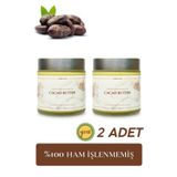 sabunal Kakao Yağı 2 Adet - Soğuk Sıkım Ham İşlenmemiş Raw Virgin Cacao Butter
