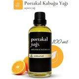 Sabunal Portakal Kabuğu Yağı 100 ml Aromaterapi, Canlılık ve Anti-Aging Doğal Yağ
