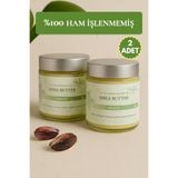 sabunal Shea Yağı 2 Adet - Soğuk Sıkım Ham Işlenmemiş Raw Virgin Shea Butter