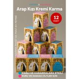 Sabuncu Hacı Arap Kızı Kremi Seti 12 Adet – 6 Pembe & 6 Mavi Karışık Paket
