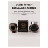 Sabuncu Hacı El Kerim Oud ve Oudh buhur Tütsü 30-40 gr Elektrikli Buhurdanlık Tütsüsü
