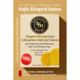 Sabuncu Hacı Kojic Asit sabunu zerdeçal Ve kojik Makyaj Temizleme Leke,Kararma Karşıtı Etkli Temizleyici Sabunu,