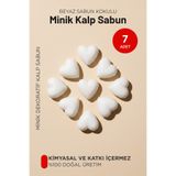 Sabuncu Hacı Mini Kalpli.Dekoratif Hamam Kokulu Sabun ( 7 adet ) .
