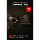 Sabuncu Hacı Qatar Oudh Buhur Tütsü 30-40 Gr Elektrikli Buhurdanlık İçin Yoğun Kalıcı Oda Kokusu Aromatik Tütsü