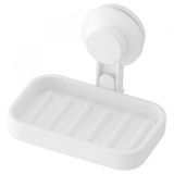 Sabunluk Vantuzlu Banyo Sabunluğu Beyaz Renk Katı Sabunluk