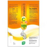 Sabvita Vitamin C Viamin D Ve Cinko 20 Efervesan Tablet