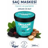 Saç Bakım Maskesi Nemlendirici Besleyici, Argan Yağı Ve Dut Özlü Hacim Ve Parlaklık, 200 ml