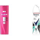Saç Bakım Şampuanı Güçlü ve Parlak 400 ml + Rexona Kadın Sprey Deodorant Invisible Fresh Deep 150 ml - Option-1