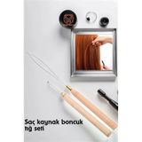 Saç Boncuk Uzatma Keratin Tığı Misina Seti 720393
